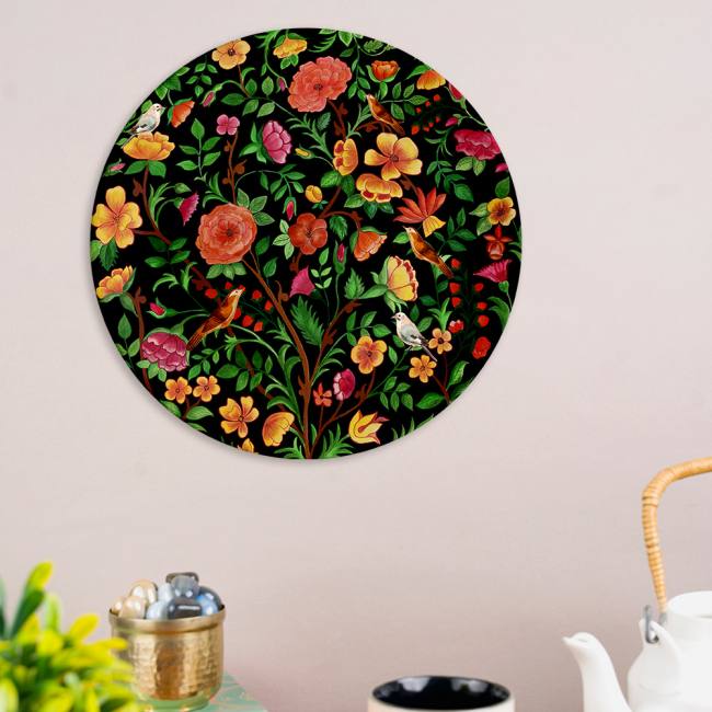 Decorative Wall Plate - Floral Bliss
