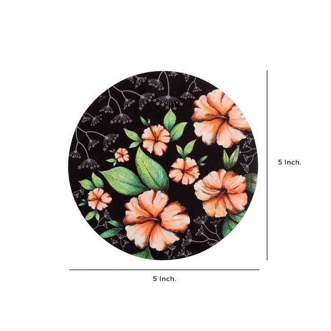 Wooden Coasters (Set of 2)- Pastel Passion