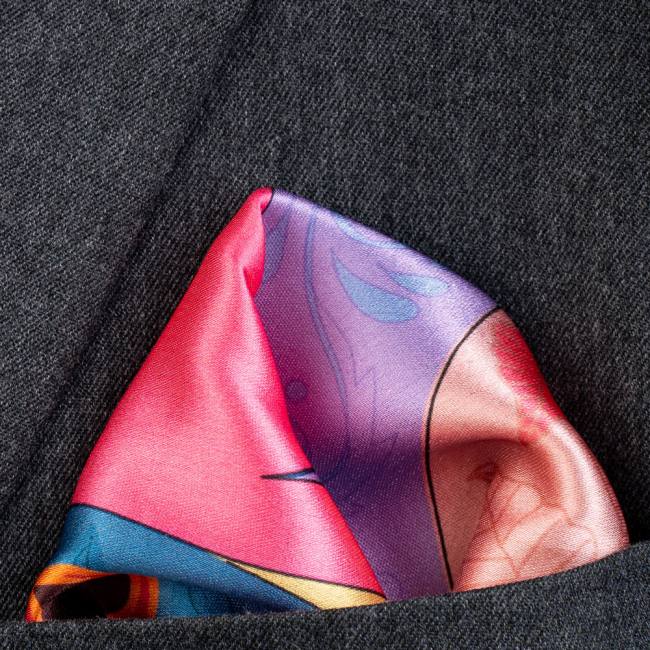 Pocket Square - Floral Bliss