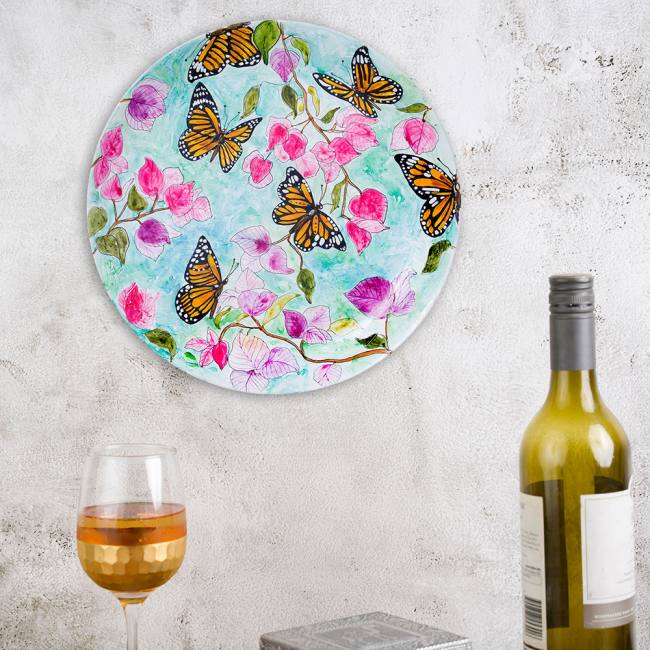 Hand Painted Decorative Wall Plate
