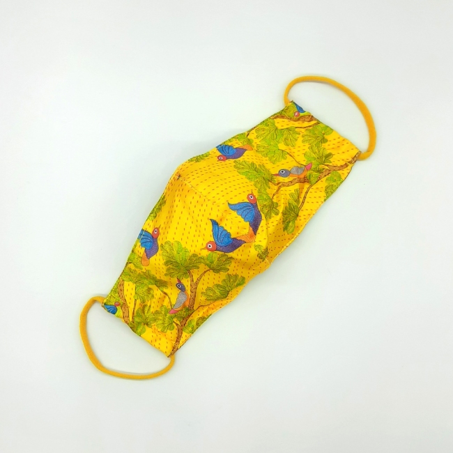 Mask for Kids (Set of 2) - Gond Art