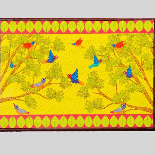 Tea Chest - Gond Art