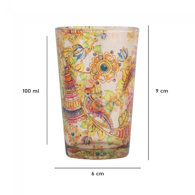 Chai Glasses - Kalamkari Finesse