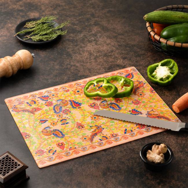 Chopping Board - Kalamkari Finesse