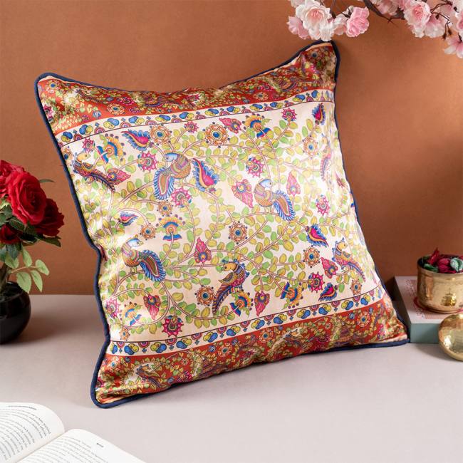 Cushion Cover - Kalamkari Finesse