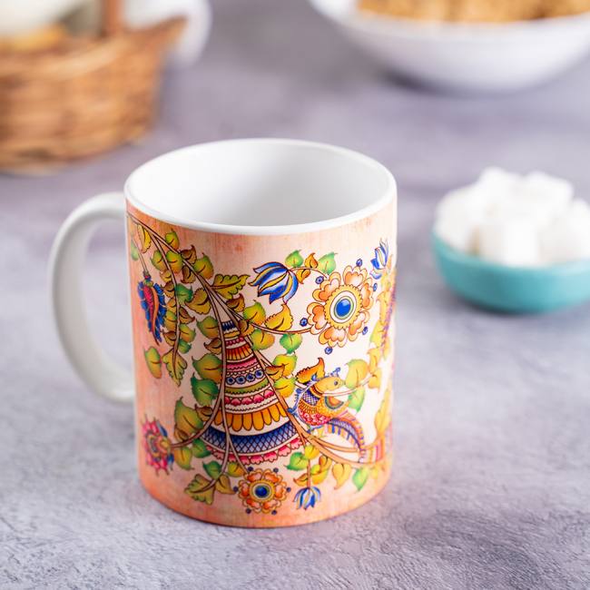 Classic Mugs - Kalamkari Finesse