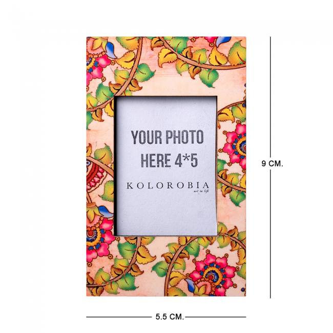 Mini Magnetic Photo Frame - Kalamkari Finesse