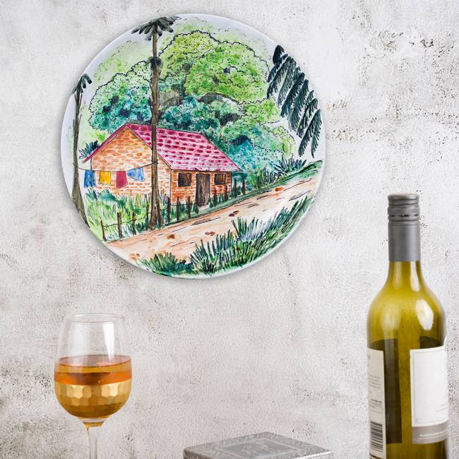 Hand Painted Decorative Wall Plate