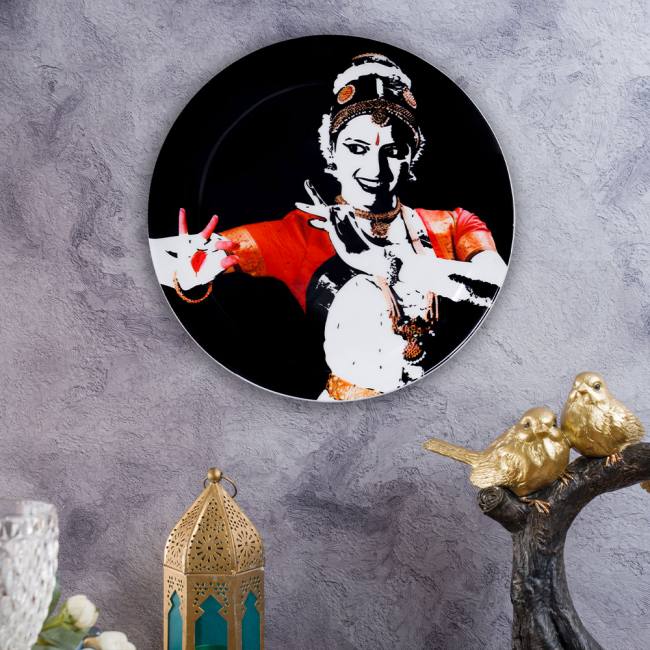Decorative Wall Plate - BHARATANATYAM