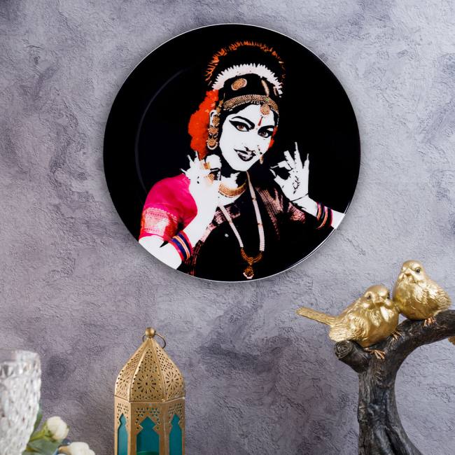 Decorative Wall Plate - KUCHIPUDI