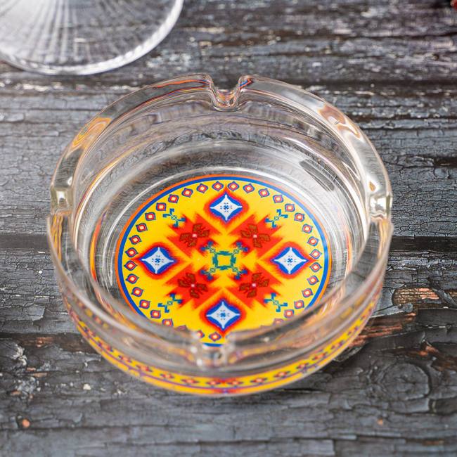 Ashtray -  Dazzling Ikat