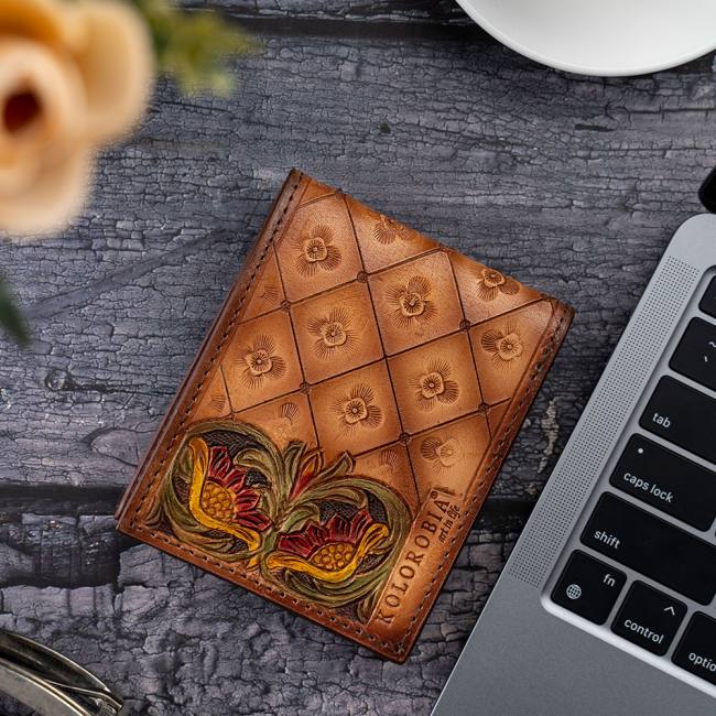 Wallet - Handmade Carved Leather II