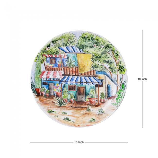 Hand Painted Decorative Wall Plate