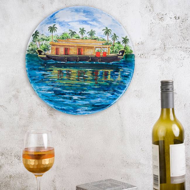 Hand Painted Decorative Wall Plate