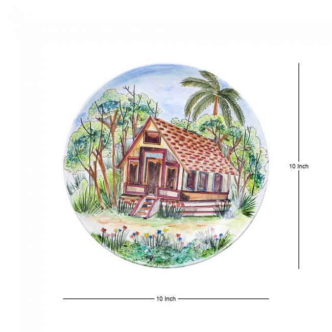 Hand Painted Decorative Wall Plate