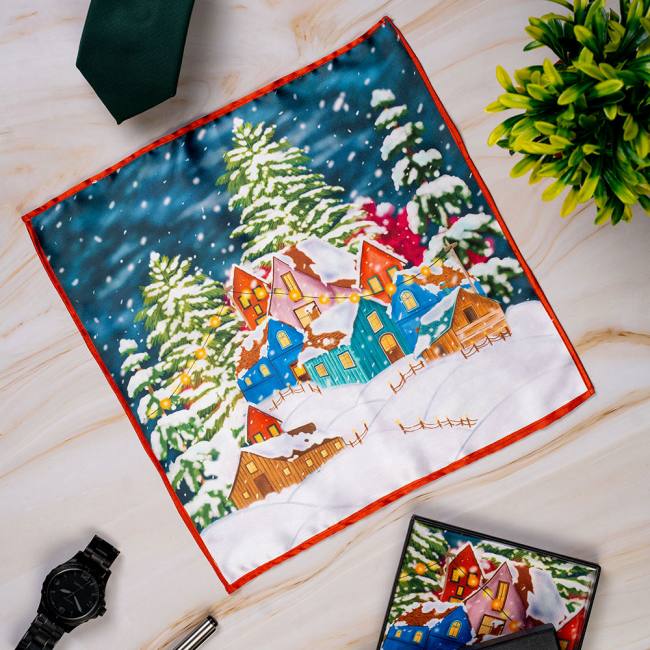 Pocket Square - Christmas