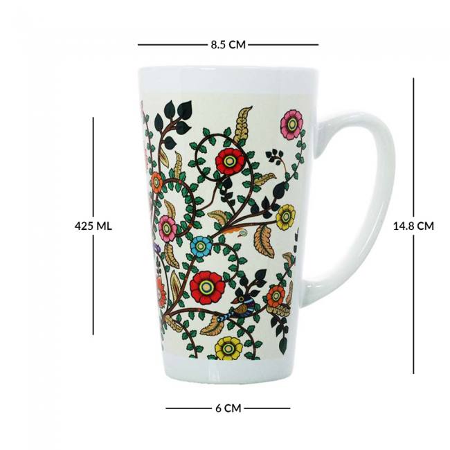 Irish Mugs - Madhubani Art