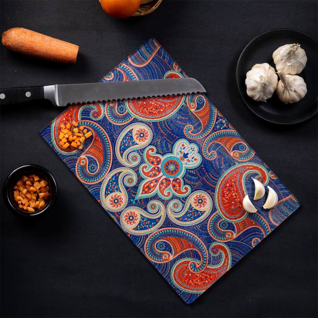 Chopping Board - Majestic Paisley