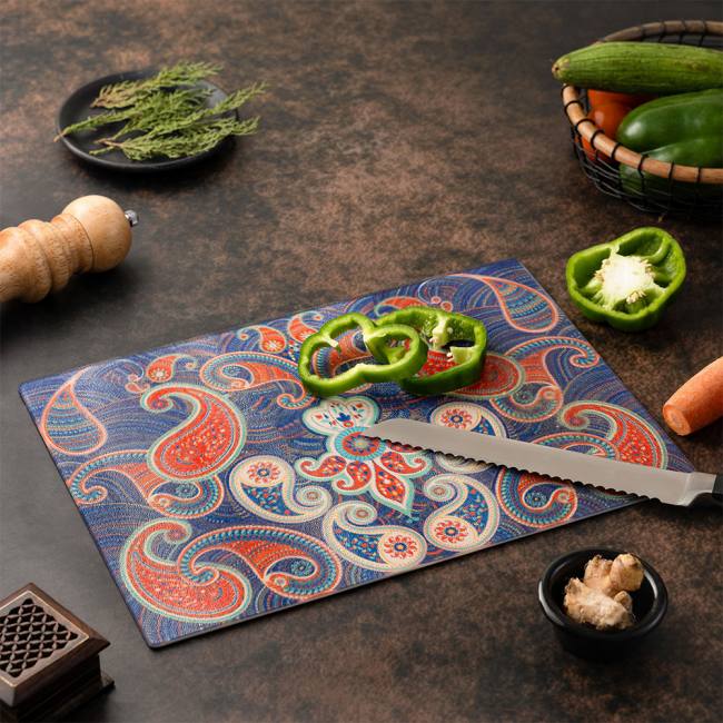 Chopping Board - Majestic Paisley