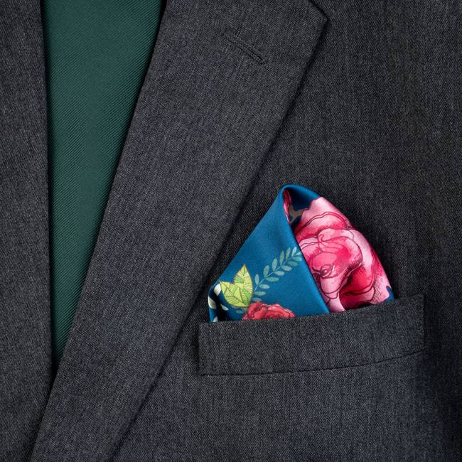 Pocket Square - Misty morning