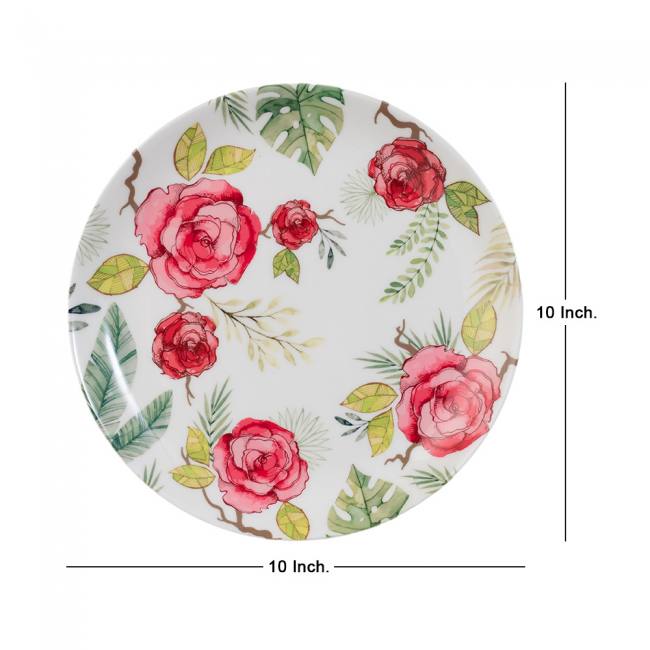 Decorative Wall Plate - Misty Morning White