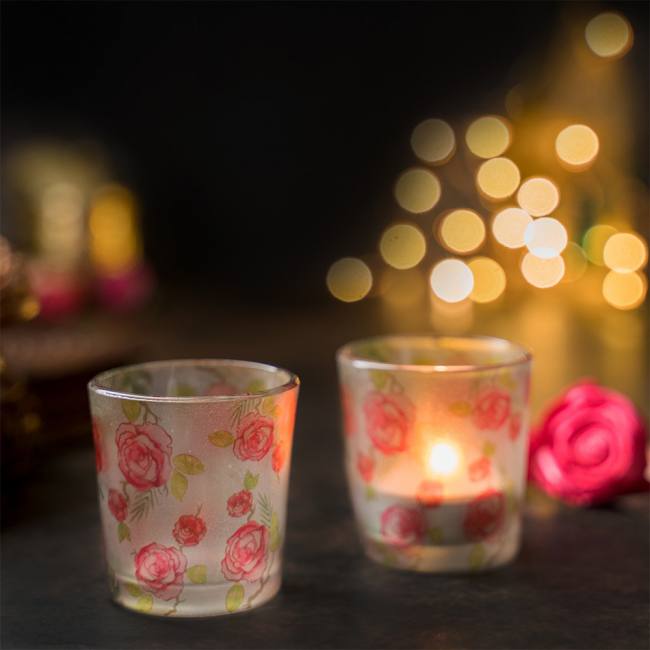 Candle Votives (Set of 2) - Misty Morning