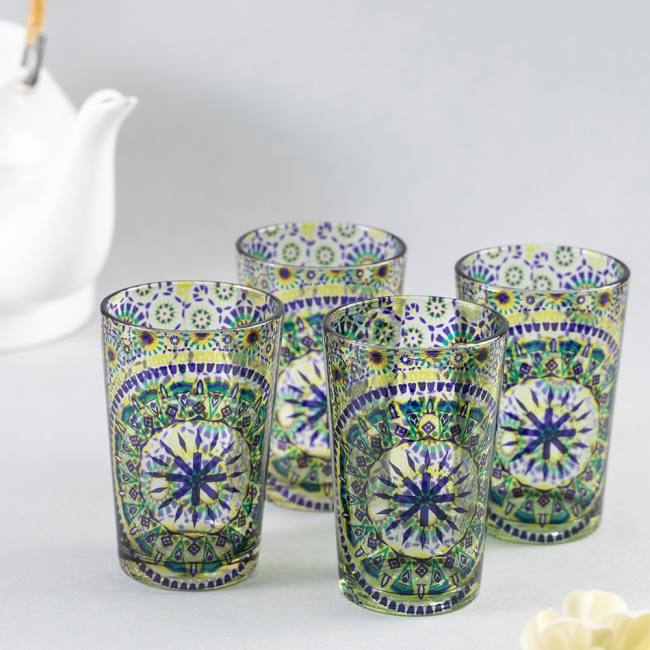 Chai Glasses - Moroccan