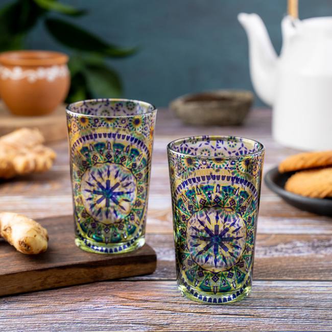 Chai Glasses - Moroccan