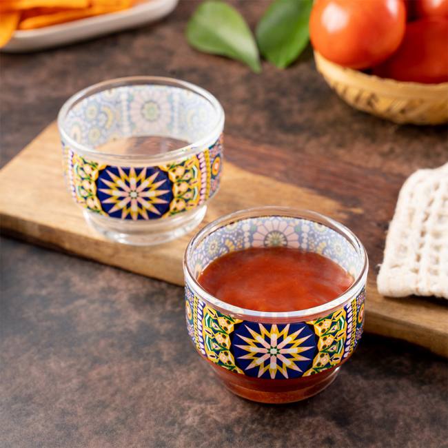 Dip Bowls (Set of 2) - Moroccan