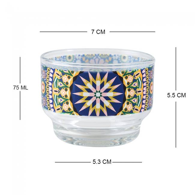 Dip Bowls (Set of 2) - Moroccan