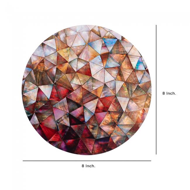 Wooden Coasters (Set of 2) - Geometric