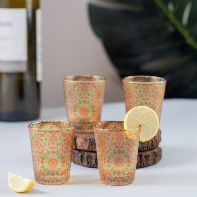 Shot Glasses - Ornate Mughal