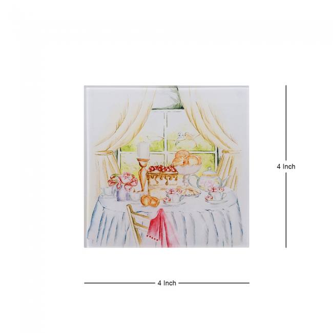 Glass Coasters (Set of 4) - English Tales