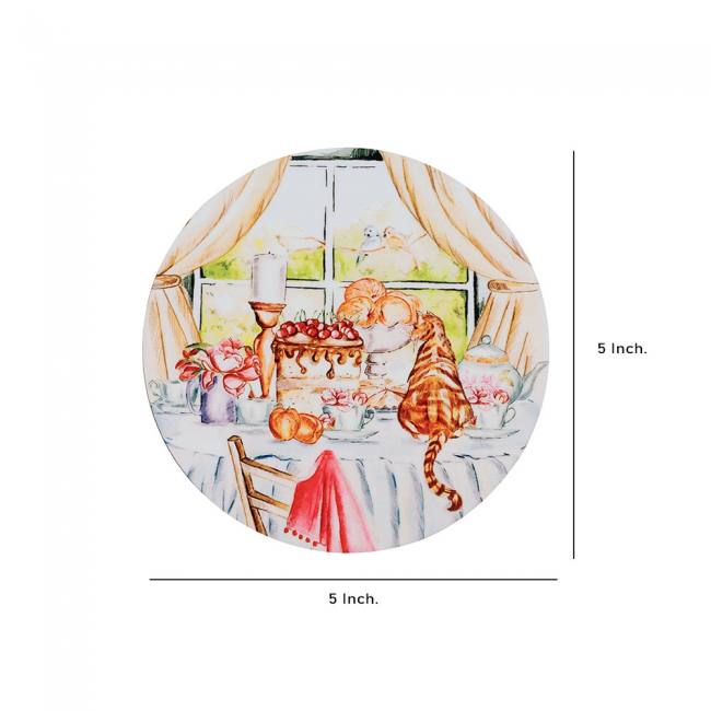 Wooden Coasters (Set of 2) - English Tales