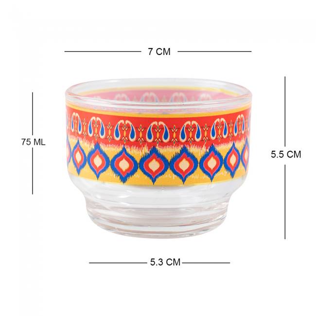 Dip Bowls (Set of 2) - Dazzling Ikat