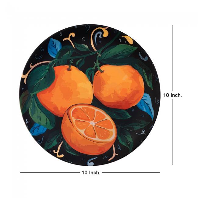 Decorative Wall Plate - Fruti d Italia Oranges