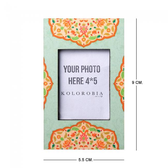 Mini Magnetic Photo Frame - Ornate Mughal