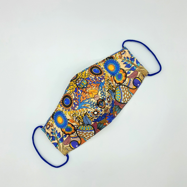 Mask For Kids (Set of 2)- Peacock Admiration