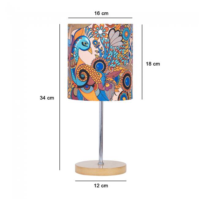 Table Lamp - Peacock Admiration