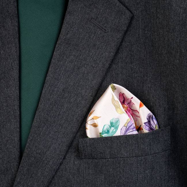 Pocket Square - Floral Bliss