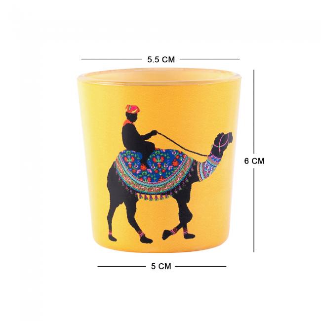 Candle Votives (Set of 2) - Camel Glory