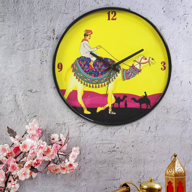 Wall Clock - Camel Glory