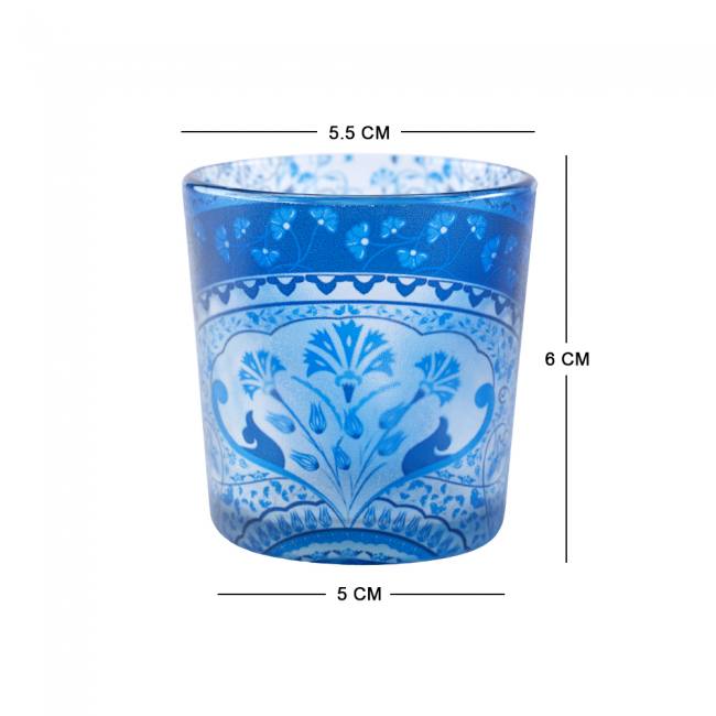 Decorative Votive Holder| Perfect Gift for Home | Kolorobia pristine-turkish-frosted-candle-votives