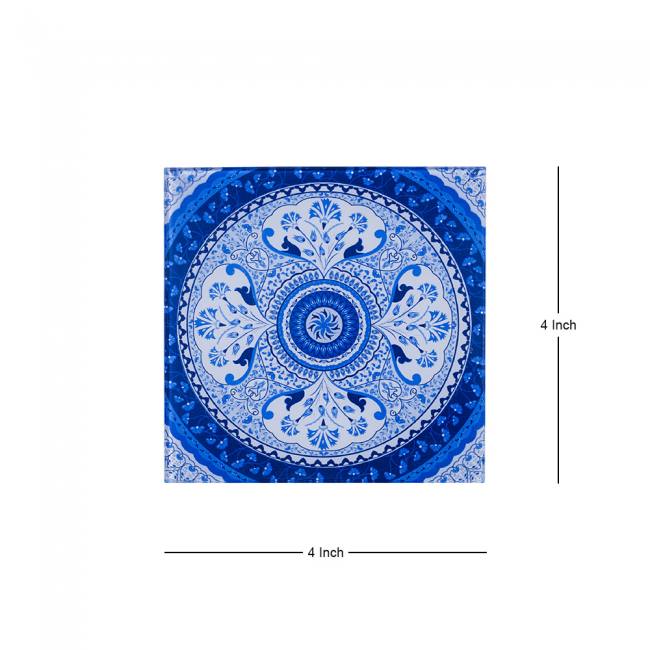 Glass Coasters (Set of 4) - Pristine Turkish