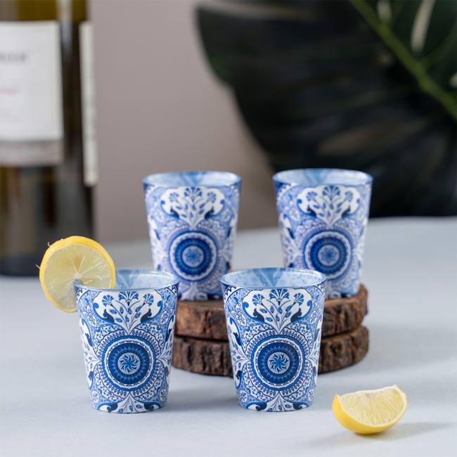 Glass Shot Glasses - Pristine Turkish