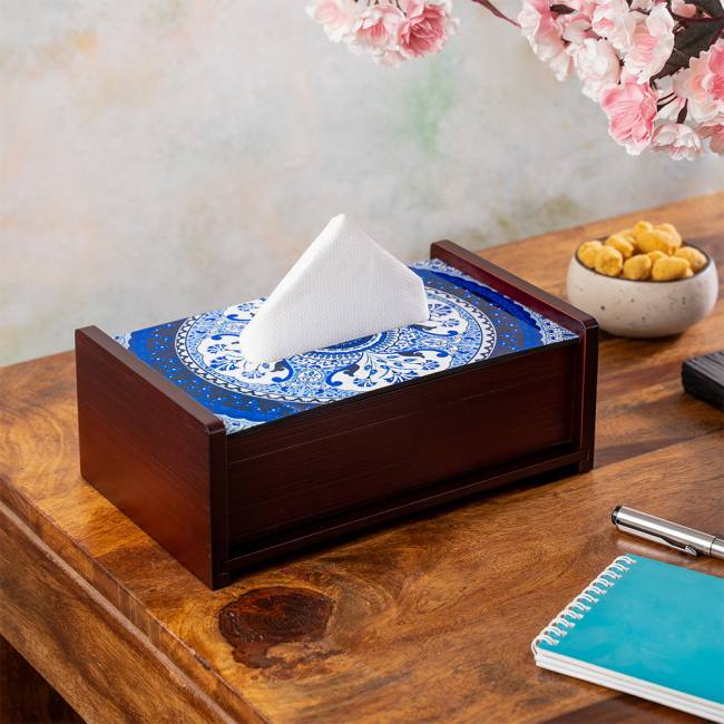 Tissue Box - Pristine Turkish