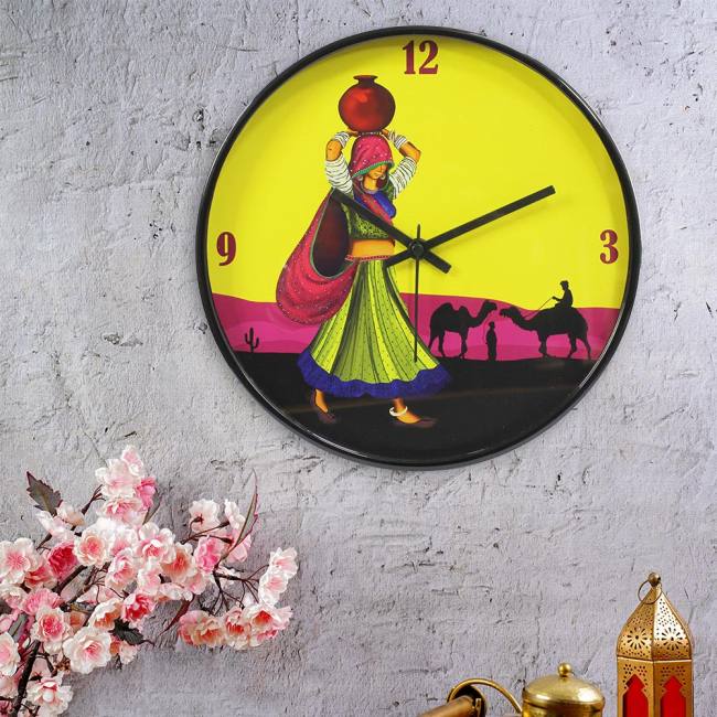 Wall Clock - Camel Glory