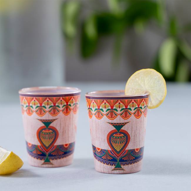 Glass Shot Glasses - Sylvan Egyptian