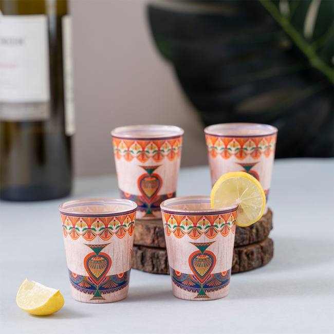 Glass Shot Glasses - Sylvan Egyptian