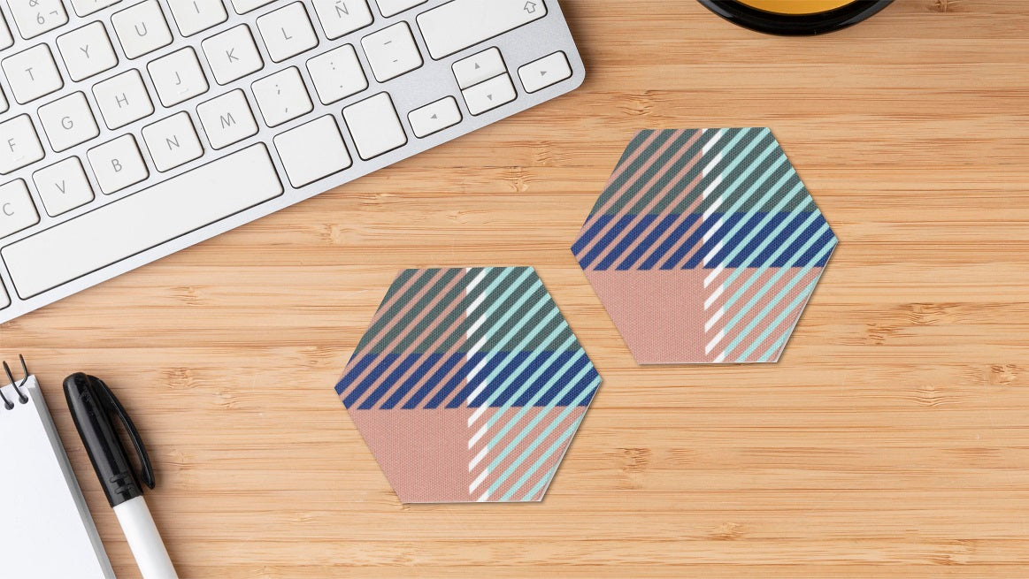 Hexagonal Coasters - Royal Scottish
